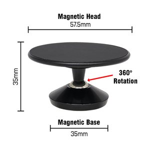 Phổ kép hai mặt từ người giữ điện thoại thiết kế linh hoạt bao bì hộp 360 độ có thể điều chỉnh Bảng điều khiển gắn kết cho điện thoại thông minh - Product Image 2