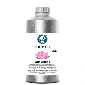 Madhya Pradesh 5 KG Lotus <b>Essential</b> <b>Oil</b> Bulk Pure Natural Nelumbo Nucifera Solvent Extracted <b>Oil</b> - By Katyani Exports from India - Product Image 1