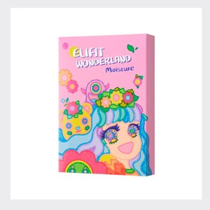 Mascarilla facial Elripit Ellifit Wonderland Moisture Mask Pack 10 unidades, mascarilla facial en lámina, mascarilla facial de hidrogel - Product Image 6