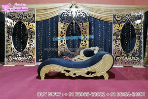 Moroccan Theme <b>Wedding</b> White Laser Cut <b>Frames</b> Designer White Laser Cut <b>Wedding</b> <b>Frames</b> Stylish Laser Cutting <b>Wedding</b> <b>Frames</b> USA - Product Image 2