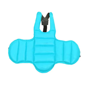 Black White PVC Boxing Chest Protector <b>Training</b> Gear Protective Equipment for MMA Muay Thai Winter Customized Packaging - Product Image 1