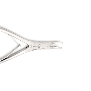 Pinza para Huesos Beyer de Doble Acción Articulada 15 Grados 3mm 18cm, Instrumento Quirúrgico de Acero Inoxidable para Extracción Precisa de Huesos - Product Image 5