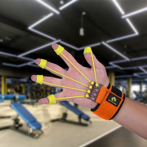 Athletes Musicians Hand Grip Strength Trainer Finger Exerciser Resistance Band for <b>Physical</b> Therapy - Product Image 3