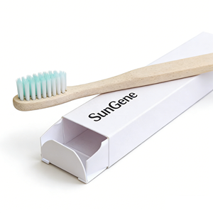 Cajas de Cartón Kraft Biodegradables y Ecológicas para Cepillos de Dientes, con Logotipo Personalizado en Relieve y Recubrimiento UV, para Empaque de Cosméticos, Venta al Por Mayor - Product Image 1