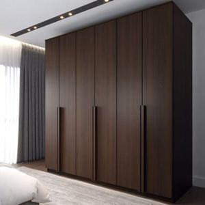 Armario de Dormitorio JY Furniture, Armario de Madera, Armarios con Puertas Corredizas de Madera Maciza, Armario de Dormitorio RTA, Armario Personalizado, Armario de Madera Moderno - Product Image 6