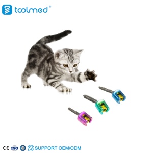 TOOLMED 獣医用滅菌ボックス 多軸脊椎スクリュー ステンレス鋼 |   猫犬用整形外科手術器具トレイ - Product Image 6
