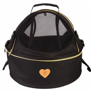Sac de transport pour animaux Air Venture à double fermeture éclair, design panoramique circulaire, approuvé par les compagnies aériennes - Product Image 1