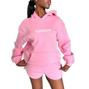 2024 ensemble de vêtements de détente personnalisé confortable bambou Modal coton côtelé vêtements de salon gilet court sweat-shirt pantalon deux 2 pièces ensemble pour les femmes - Product Image 5