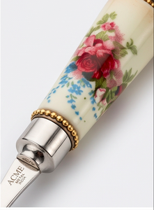 Premium Quality Ceramic Floral Serving Set Stainless Steel With Floral Print For Household Hotel Restaurant Gift And Packaging - Product Image 2