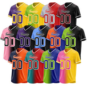 2026Custom Purple Yellow Soccer Jersey Set V-Neck Short Sleeve Sublimated Breathable Unisex Adult Team Apparel - Product Image 1