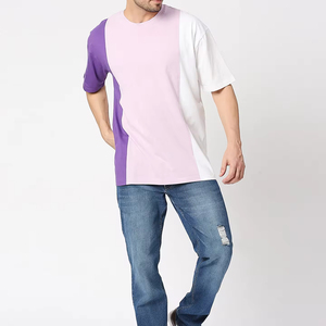 Camiseta Unisex de Talla Grande para Hombre, 100% Algodón Tejido, Transpirable, Impresión por Transferencia de Calor Personalizada, Fabricante OEM ODM - Product Image 3