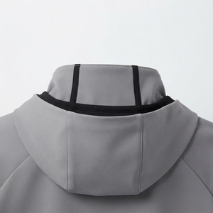 Solid Winter <b>Hoodie</b> for Men's Cozy Pullover Jersey <b>Soft</b> for Lounge & Streetwear Casual Pullover Autumn Wear - Product Image 6