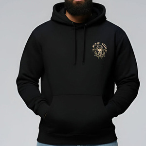 <b>Custom</b> Screen Print Design Cotton Fleece Sun Fade Men's Graphic Hoodies Streetwear Pullover Sweatshirt Manufacturer Supplier OEM - Product Image 1