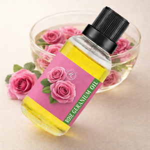 Huile Essentielle de Géranium Rosat de Qualité Supérieure Certifiée ISO 9001, Distillée à la Vapeur, pour Soins de la Peau, Parfumerie, Aromathérapie, Vente en Gros - Product Image 1