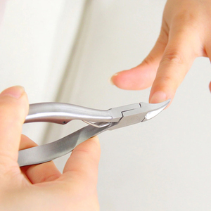 Coupe-ongles professionnel en acier inoxydable de haute qualité, ciseaux à cuticules pour pédicure, coupe-ongles pour ongles incarnés, nouveau design - Product Image 3
