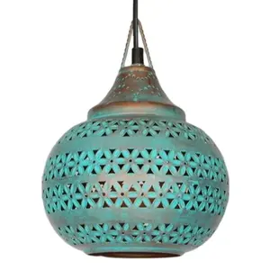 Handcrafted Moroccan Design Pendant Lamp Shade U/L CE ROHS approved holder and wire fitting