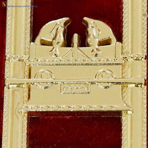High End Embroidered Masonic Regalia Chain <b>Collar</b> with High Quality Premium Finish for Formal Events and Regalia Collection - Product Image 5