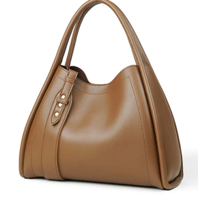 Sac en cuir véritable de vache, personnalisable en couleur et taille, avec logo gaufré, haute qualité, tissu de 80g, modèle uni teint, accessoires inclus. - Product Image 3