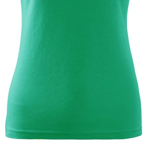 Camiseta de Mujer en Mezcla de Poliéster/Algodón con Bordado de Marca Personalizado, Impresión Serigráfica, Diseño Sólido, Ecológica, Corte Regular - Product Image 4