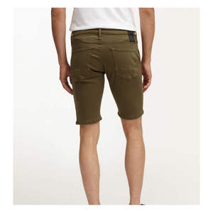 Shorts chino pour homme, taille haute, 100% coton, style smart casual, avec poches, couleur unie, légers, respirants, logo personnalisé - Product Image 2