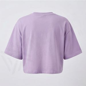 Camiseta Oversize de Algodón de Alta Calidad para Mujer, Corte Holgado con Hombros Caídos, Estilo Relajado y Moderno para Verano - Product Image 2