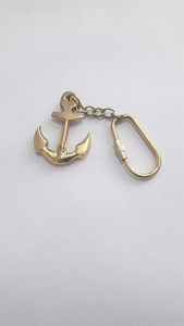 Porte-clés Ancrage en Laiton Doré Antique, Anneau de Clés Nautique Marin, Porte-clés Décoratif pour Voiture, Vélo, Clés de Maison, Cadeau pour Marin - Product Image 6