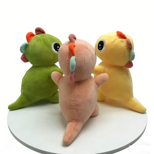 Personnalisez un tissu en peluche veloutée super doux et court, avec de grands yeux de dessin animé brodés et brillants. - Product Image 3