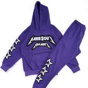 Survêtement personnalisé avec logo, fabricant de vêtements de sport en gros, OEM, marque privée, fournisseur d'ensembles de jogging pour l'entraînement athlétique, usine - Product Image 1
