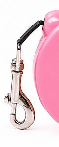 Correa Retráctil Rosa para Perros, Correa Automática para Mascotas con Mango de Plástico, Control de Paseo para Perros Pequeños - Product Image 2
