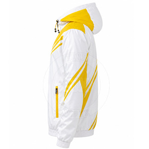 Chaqueta cortavientos de primera calidad, informal, impermeable, ligera, para hombre. - Product Image 4
