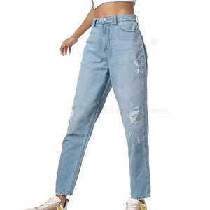 Pantalones Vaqueros Premium Personalizados para Mujer, Estilo Moderno con Tela Resistente y Fabricación Directa de Fábrica - Product Image 2