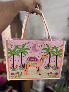 Indian Women's <b>Shoulder</b> Tote Designer <b>Bag</b> Handmade beaded <b>Shoulder</b> <b>bag</b> Messenger Evening Clutch <b>Bags</b> Zipper Evening Shopping <b>Bag</b> - Product Image 3