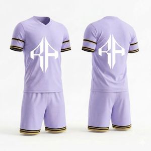 Uniforme de Fútbol Personalizado de Manga Corta para Hombre, 2026, Calidad Premium, Transpirable, Secado Rápido, 100% Poliéster, Logotipo Personalizado, Verano, OEM - Product Image 1