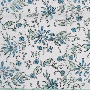 Nouvel arrivage de serviettes de Table indiennes imprimées en tissu de coton pur, ensemble de serviettes en coton fait à la main - Product Image 2