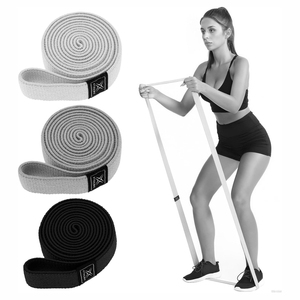 Bandas de Resistencia de Tela de Poliéster de Alta Resistencia con Diseño de Bucle para Entrenamiento de Fuerza, Ecológicas, Marca Privada - Product Image 5