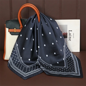Nouveau Foulard Carré en Soie de Luxe 2026 pour Femme 70*70cm – Bandana Doux, Bandeau Cheveux, Voile, Écharpe, Bandeau de Tête - Product Image 4