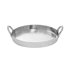ถาดเสิร์ฟโลหะหรูหรา ขัดเงา สแตนเลสสตีล สำหรับตกแต่งโต๊ะอาหาร ขายส่ง - Product Image 2