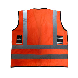 Vêtements de travail, conception personnalisée, gilet de sécurité respirant haute visibilité, fabricant pakistanais, gilet de sécurité pour agents de sécurité - Product Image 2
