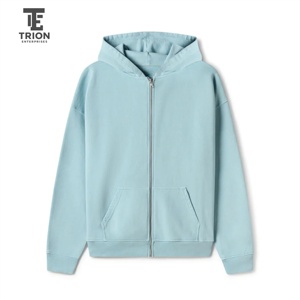 Sudadera con Capucha y Cremallera para Hombre, Invierno, 100% Algodón, Tejido Suave y Transpirable, Ofrece Comodidad y Calor, Ecológica, Resistente al Viento, con Bolsillo - Product Image 1