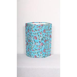 Envoltorio floral hecho a mano con estampado floral y tela de algodón. Ideas ecológicas de contenedores de cartón para decoración del hogar. - Product Image 1