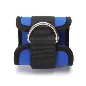 Accessoires d'équipement de fitness pour hommes et femmes : Sangles de cheville pour machines de kickbacks, extensions de jambes, curls, abducteurs de hanches - Polyester/Nylon - Product Image 1
