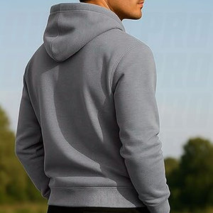 Men Cotton Hoodie Soft Midweight Fleece Pullover Hooded Sweatshirt Cozy Durable Everyday Fashion Hoodie Casual Sports Outdoor - Product Image 5