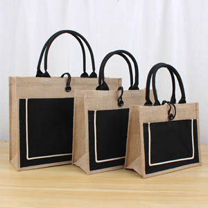 Bolsa de Yute Promocional Personalizada con Impresión para Publicidad de Marca y Eventos Corporativos - Product Image 1