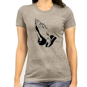 Camisetas de Manga Corta para Mujer, Diseño Personalizado OEM, Moda Verano, Corte Regular, 100% Algodón, Secado Rápido, Transpirables, Tallas Variadas - Product Image 1