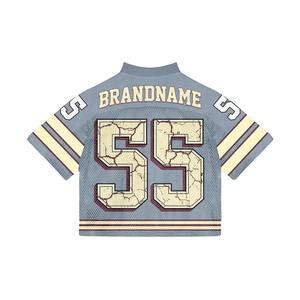 Camisetas de Fútbol Americano Personalizadas 2026 para Hombre, de Alta Calidad, Talla Grande, Estilo Boxy, Sublimadas, de Malla, Ropa Urbana - Product Image 4