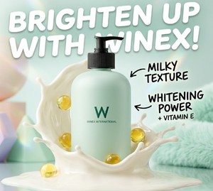 OEM Private Label Herbal Vitamin E Brightening Whitening Moisturizing Body Lotion - Product Image 1