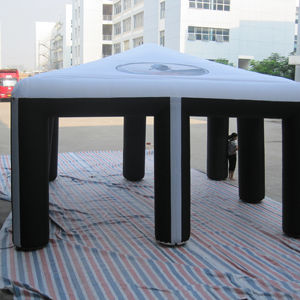 Carpa Inflable Cuadrada con Impresión Digital de 12 pies, Inflado con Bomba de Aire Eléctrica para Publicidad, Ventas, Fiestas y Eventos (China) - Product Image 1
