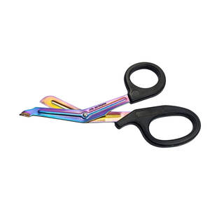 Tijeras de enfermera de primeros auxilios manuales de acero inoxidable de la mejor calidad, tijeras de vendaje Lister, instrumentos médicos - Product Image 1