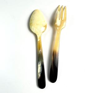 Juego de Cubiertos de Lujo Hechos a Mano Personalizados de Cuerno de Buey para Queso, Cuchara de Té, Tenedor, Cuchillo para Mantequilla - Precios Muy Bajos al por Mayor - Product Image 6