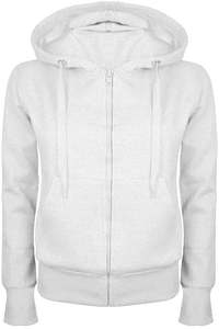 Sweat-shirts à capuche zippés épais, personnalisables, vierges, avec double fermeture éclair, coupe oversize, en molleton bouclette, pour fabricants - Product Image 5